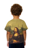 Kids Moustache Hipster Da Vinci Mona Lisa
