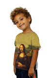 Kids Moustache Hipster Da Vinci Mona Lisa