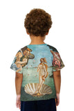 Kids Moustache Hipster Botticelli Venus