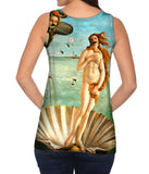 Moustache Hipster Botticelli Venus