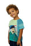 Kids Moustache Hipster Vincent Van Gogh Self Portrait With Bandaged Ear