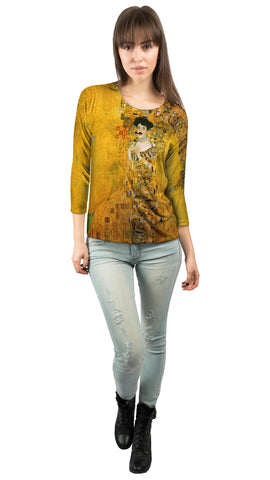 Moustache Hipster Klimt Portrait Adele