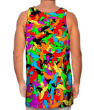 Moustache Hipster Ride Colorful