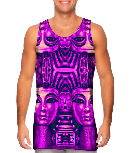 King Tut Reincarnation Purple&nbsp;Mens Tank Top