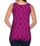 Lace Black Hotpink