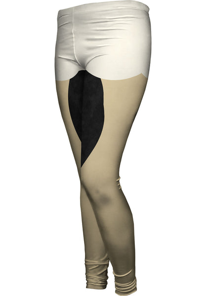 Optical Illusion Slender Contour Womens Leggings