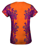 Floral Print Orange