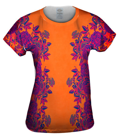 Floral Print Orange
