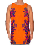 Floral Print Orange