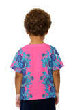Kids Floral Print Pink