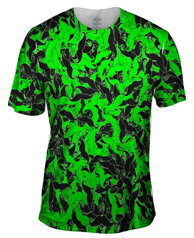Moustache Ride Green Black