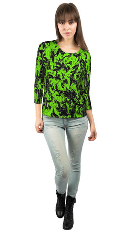 Moustache Ride Green Black