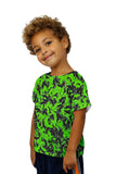 Kids Moustache Ride Green Black