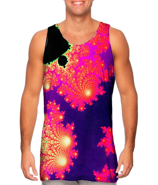 Fractal Spiral Cleft&nbsp;Mens Tank Top