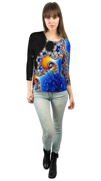 Mandel Spiral 11&nbsp;Womens 3/4 Sleeve