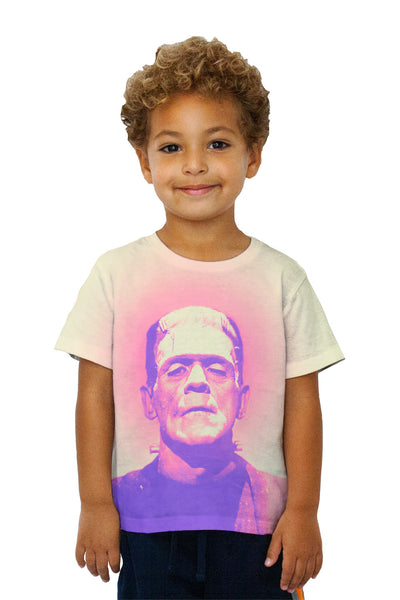 Kids Popart Frankenstein Monster Pastel&nbsp;Kids T-Shirt