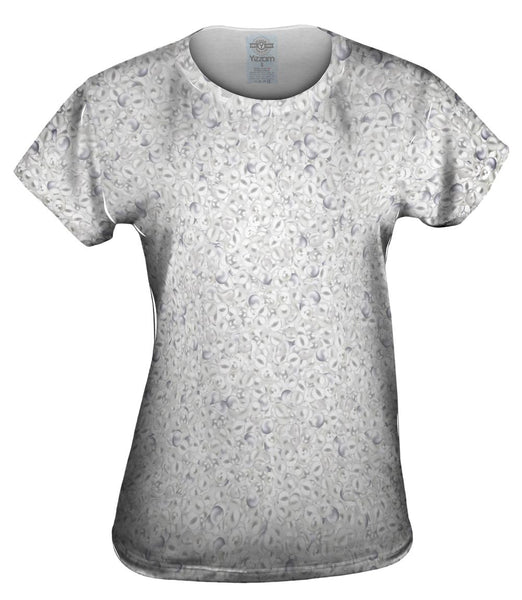 White Pearls Delight Womens Top