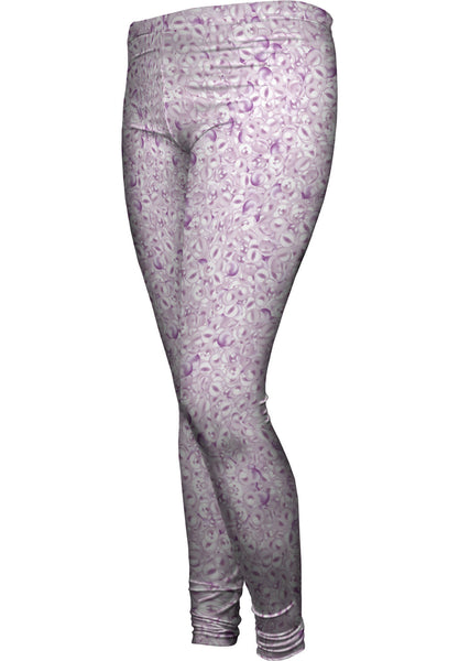 Pink Pearls Delight&nbsp;Womens Leggings