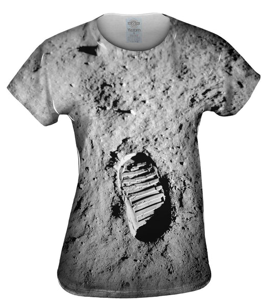 Apollo 11 Boot Print Womens Top