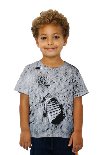 Kids Apollo 11 Boot Print Kids T-Shirt