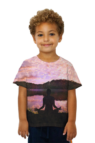Kids Lake Meditation&nbsp;Kids T-Shirt
