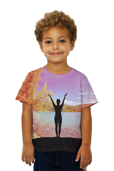 Kids Pristine Lake&nbsp;Kids T-Shirt