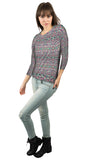 Muted Tribal Digital Pattern
