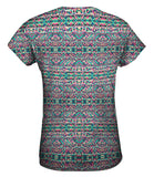 Muted Tribal Digital Pattern