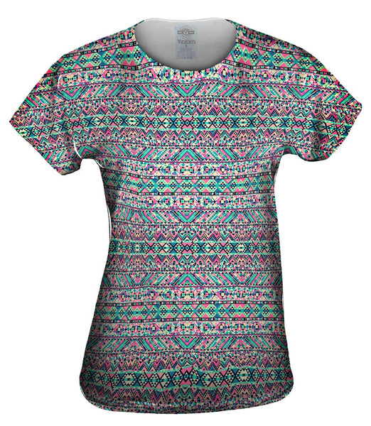 Muted Tribal Digital Pattern&nbsp;Womens Top