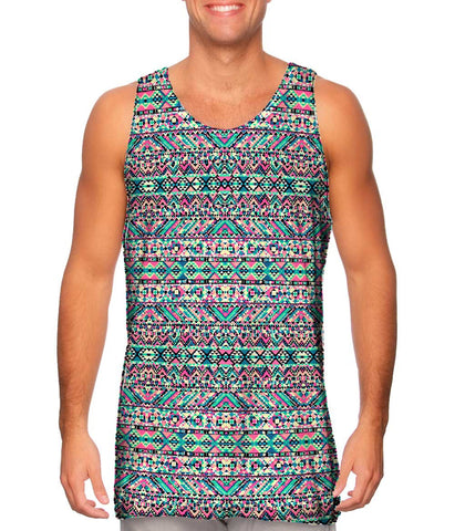 Muted Tribal Digital Pattern