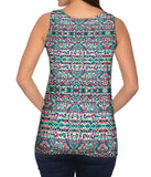 Muted Tribal Digital Pattern