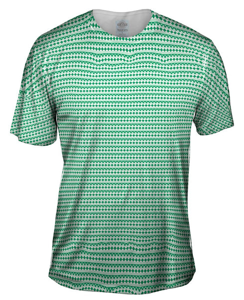 Tribal Grass Is Green Mens T-Shirt
