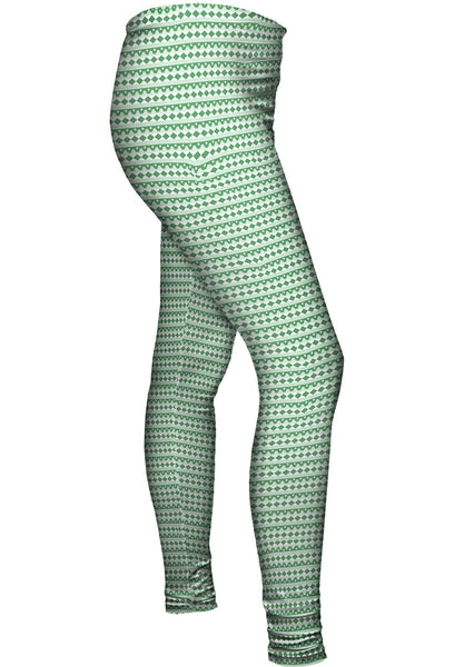 Tribal Grass Is Green&nbsp;Womens Leggings