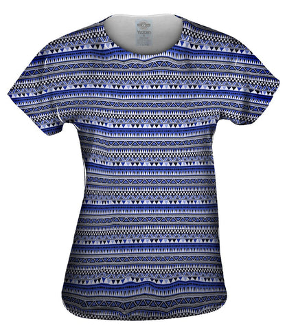 Tribal Blue Aztec Warrior