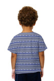 Kids Tribal Blue Aztec Warrior