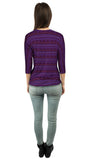Tribal Purple Aztec Warrior