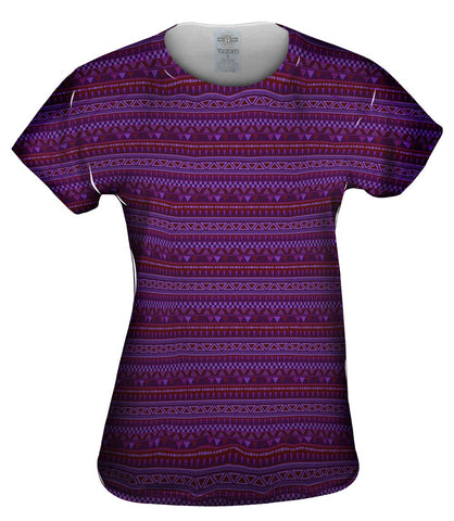 Tribal Purple Aztec Warrior