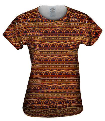 Tribal Yellow Aztec Warrior