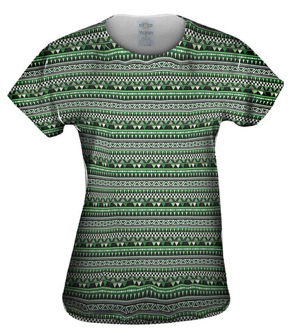 Tribal Green Aztec Warrior