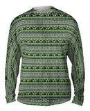 Tribal Green Aztec Warrior