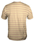 Tribal Red White And Brown