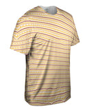 Tribal Red White And Brown