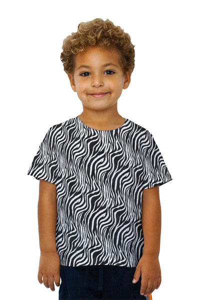 Kids Tribal Zebra Skin Safari Kids T-Shirt