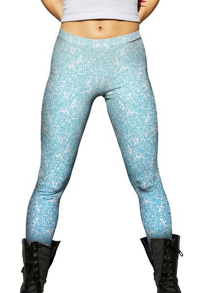 Tribal Water Wave Womens Leggings