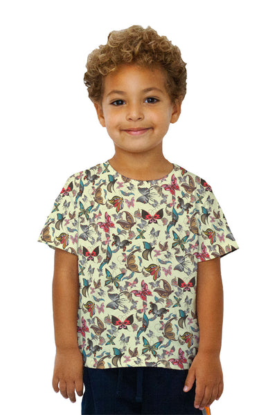 Kids Tribal Beautiful Butterflies&nbsp;Kids T-Shirt