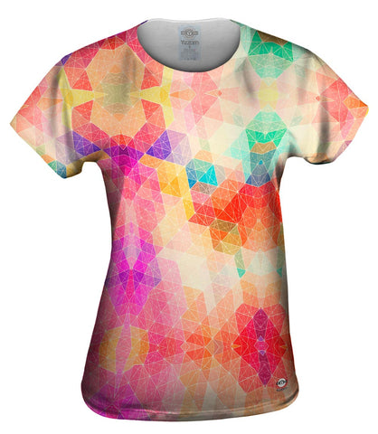 Warm Sunshine Hipster Triangle Pattern