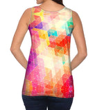 Warm Sunshine Hipster Triangle Pattern