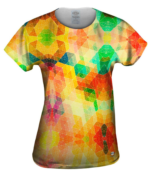 Heavy Sunshine Triangle Pattern&nbsp;Womens Top