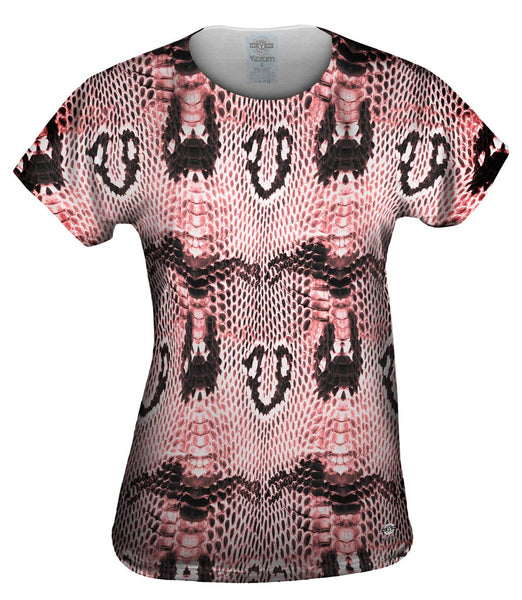 Pink Cobra Snake Skin&nbsp;Womens Top