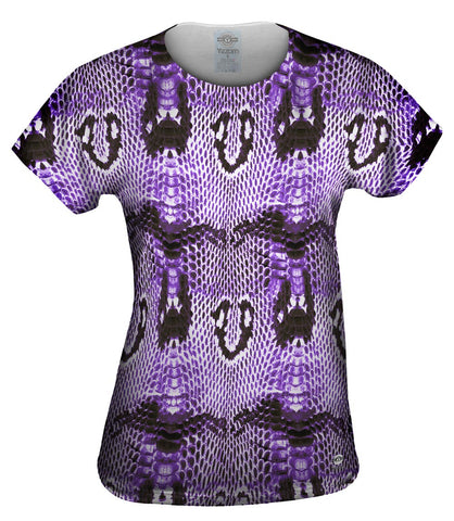 Purple Cobra Snake Skin